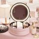 Косметичка-органайзер з LED дзеркалом, 29х28х11 см/Дорожня косметичка 00015733 фото 5