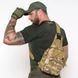 Тактическая сумка-рюкзак через плечо с Cordura 900D, камуфляж, трансформер, MOLLE 00018386 фото 7