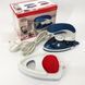 Отпариватель Mini Steam Iron HT-558B, Утюг электрический паровой, Паровой утюг для одежды. Цвет: синий 00013292 фото 2