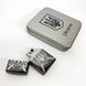 Дуговая электроимпульсная USB зажигалка Украина металлическая коробка HL-446. Цвет: черный 00023031 фото 6