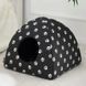 Мягкий домик для собак и кошек YU227 компактный складной Pet Hut White 35 см &times; 40 см 00021983 фото 2