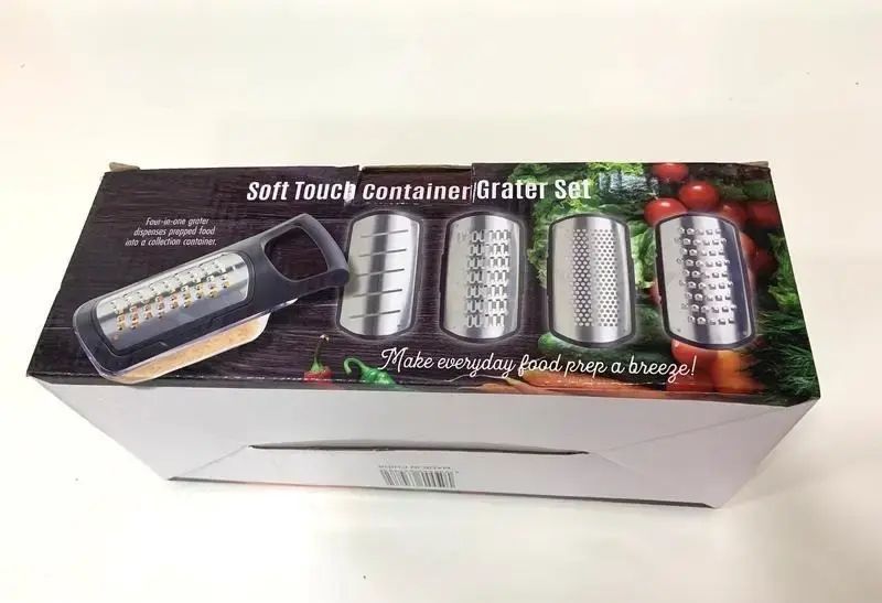 Набор Терок Soft Touch Container Grater Set Терки 4в1 00020589 фото