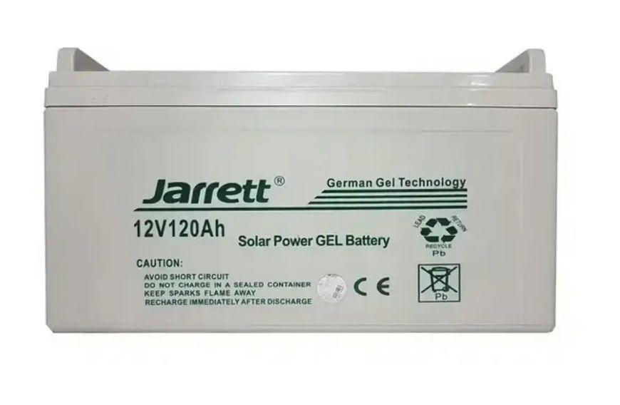 Гелевий аккумулятор BATTERY GEL Jarrett 12V 120 Ah 00024558 фото