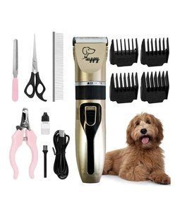 Набор для груминга SN-230 Pet Grooming Hair Clipper Kit триммер для животных машинка для стрижки собак и котов 00021984 фото