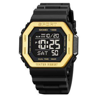Часы наручные мужские SKMEI 1988GD, армейские часы противоударные, водостойкие тактические часы 00022100 фото