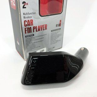Автомобильный FM трансмиттер модулятор H15 Bluetooth MP3, Fm модулятор usb. Цвет: черный 00016769 фото