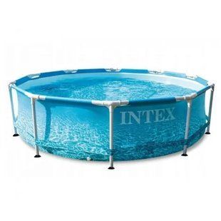 Каркасный семейный круглый бассейн 6+лет Intex 28206 305*76см 4485л 00013931 фото
