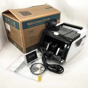 Счетная машинка для денег, счетчик банкнот Bill Counter GR-6200 c детектором UV, проверять деньги 00012550 фото