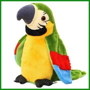 Інтерактивна іграшка електронний папуга Parrot Talking 00016421 фото