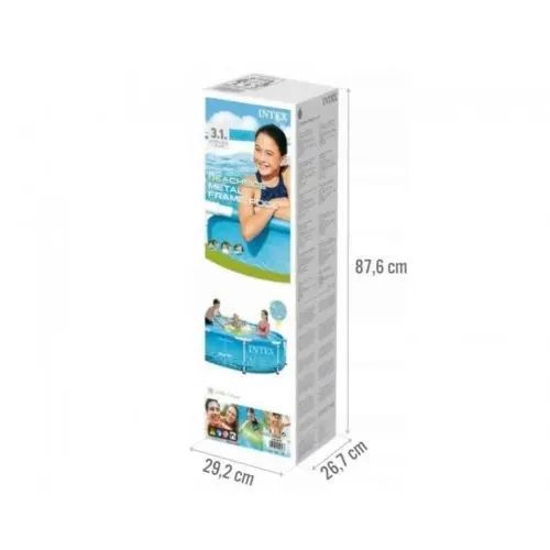 Каркасный семейный круглый бассейн 6+лет Intex 28206 305*76см 4485л 00013931 фото