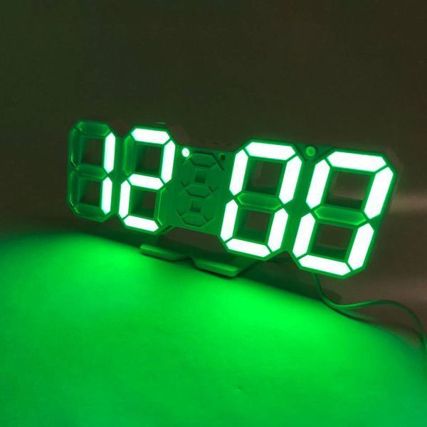 Годинник настільний електронні VST-883 LED з будильником і термометром, розумний настільний годинник 00012618 фото