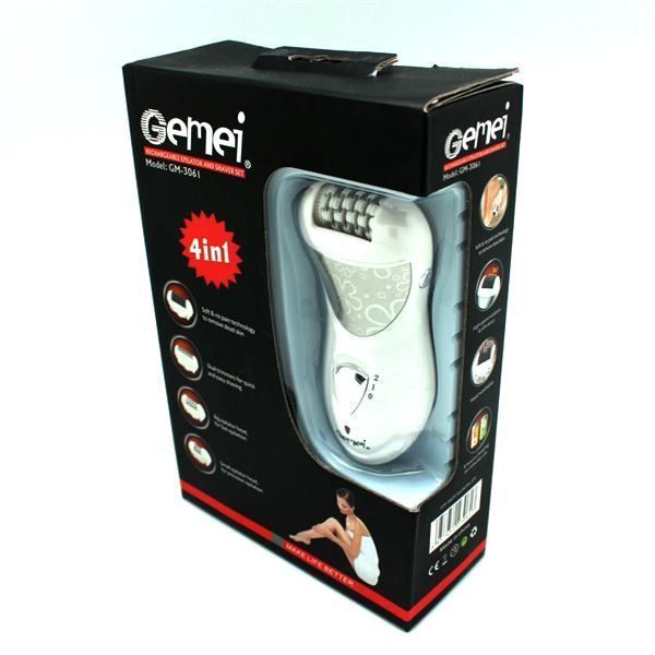 Эпилятор пемза GEMEI GM-3061 4в1 00015069 фото