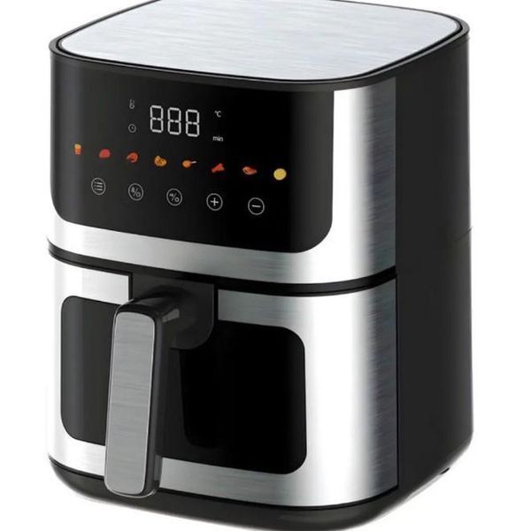 Аэрогриль Rainberg RB-2268 4200W аэрофритюрница безмасляная без масла с регулировкой температуры 8 л 00019408 фото