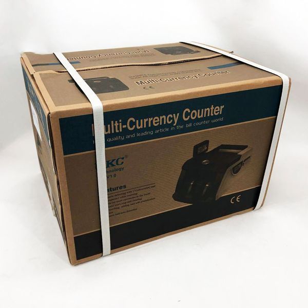 Счетная машинка для денег, счетчик банкнот Bill Counter GR-6200 c детектором UV, проверять деньги 00012550 фото