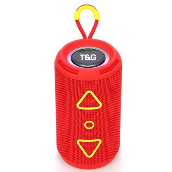 Bluetooth колонка портативна TG656 FM-радіо, акумуляторна колонка для музики. Колір: червоний 00017242 фото