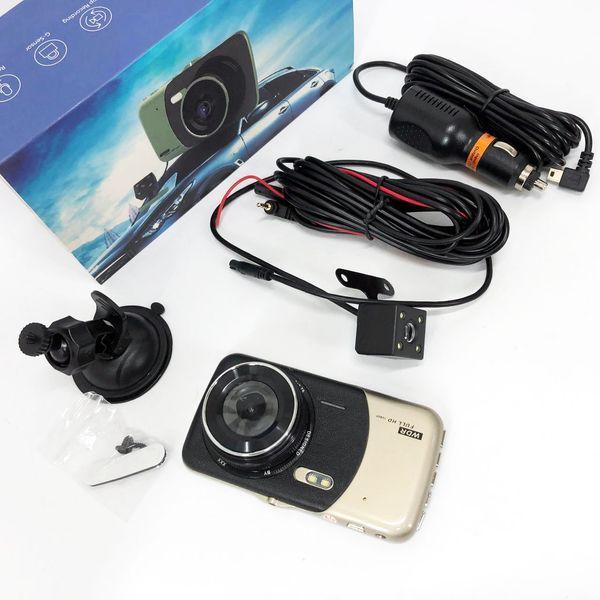 Автомобільний відеореєстратор X600 LCD 4 Angel Lens камери 1080P Full HD TF 00016802 фото
