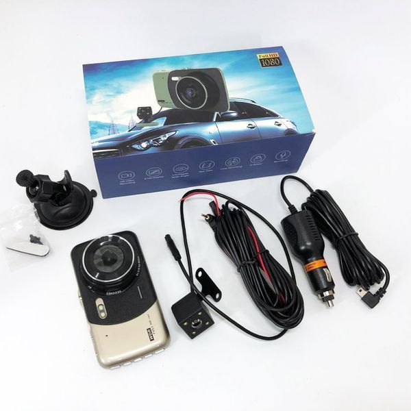 Автомобільний відеореєстратор X600 LCD 4 Angel Lens камери 1080P Full HD TF 00016802 фото