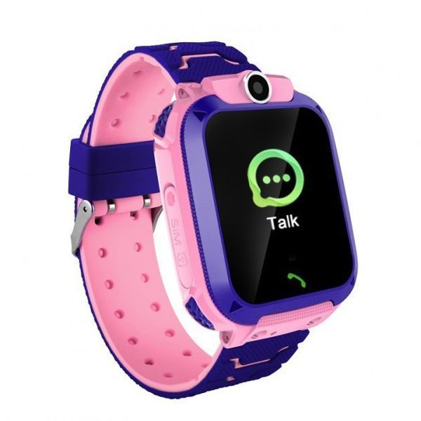 Дитячий Смарт Годинник Smart Baby Watch Q12 SIM /Bluetooth /LBS/GPS. Колір: рожевий 00022485 фото
