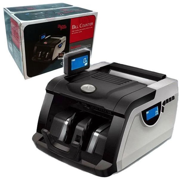 Счетная машинка для денег, счетчик банкнот Bill Counter GR-6200 c детектором UV, проверять деньги 00012550 фото