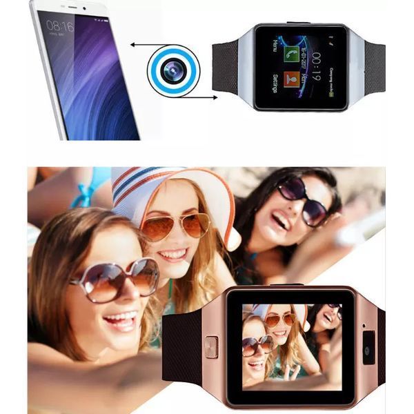 Смарт-годинник Smart Watch Q18. Колір: золотий 00022450 фото