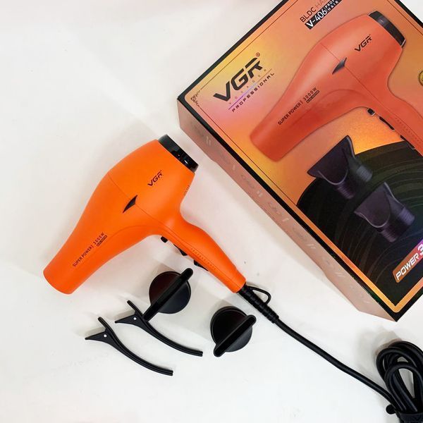 Фен VGR V-406 ORANGE 3000Вт 00015419 фото