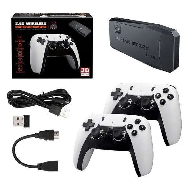 Беспроводная игровая консоль M8 Pro 4K HDMI HD 2,4 ГГц для PS1/FC/GB/GBA, аркадная Ретро ТВ игровая консоль 20000+ 00017524 фото