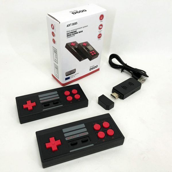 Приставка игровая Mini Game Box D600 HDMI игровая консоль, приставка 8 бит для детей, приставки денди 00015803 фото