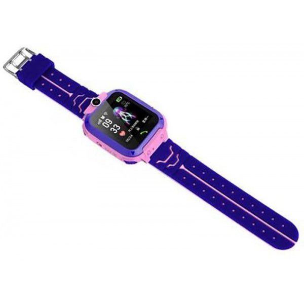 Дитячий Смарт Годинник Smart Baby Watch Q12 SIM /Bluetooth /LBS/GPS. Колір: рожевий 00022485 фото