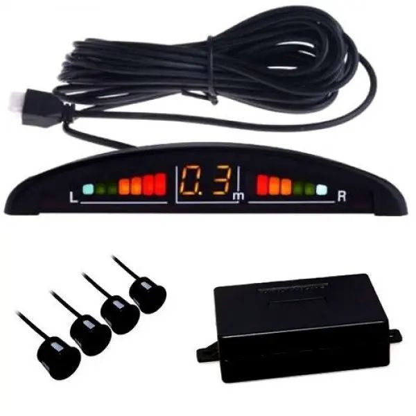 Парктроники для авто Car Radar parking на 8 датчиков Парковочная система для любого авто Радар для парковки 00017135 фото