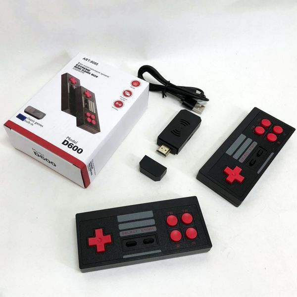 Приставка игровая Mini Game Box D600 HDMI игровая консоль, приставка 8 бит для детей, приставки денди 00015803 фото