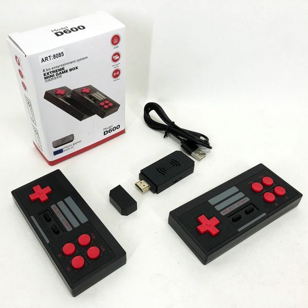 Приставка игровая Mini Game Box D600 HDMI игровая консоль, приставка 8 бит для детей, приставки денди 00015803 фото