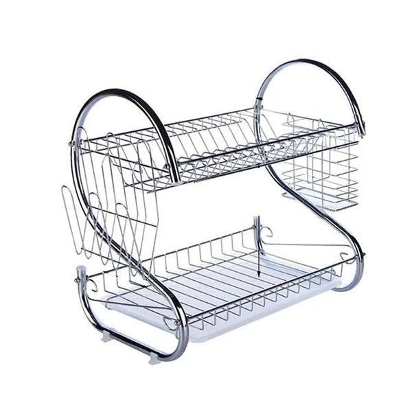 Стойка для хранения посуды kitchen storage rack, сушилка для посуды 00021816 фото