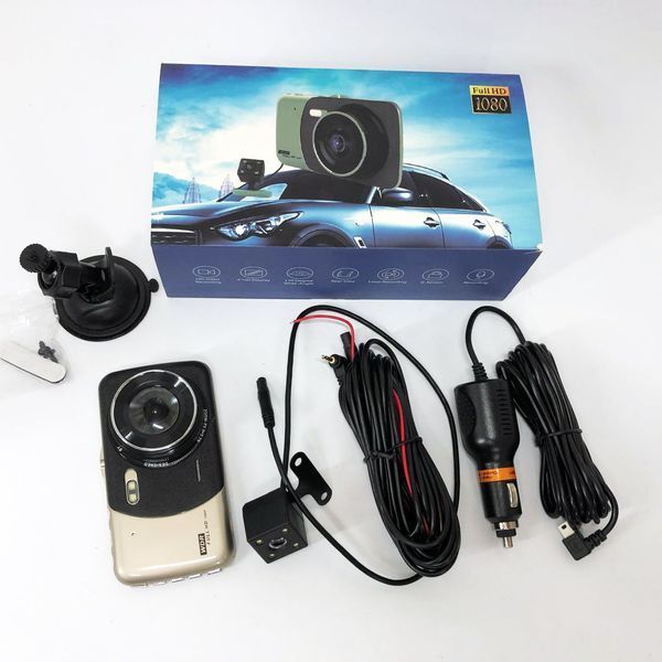 Автомобільний відеореєстратор X600 LCD 4 Angel Lens камери 1080P Full HD TF 00016802 фото