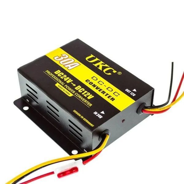 Преобразователь DC/DC 24v-12v 30A 00018003 фото