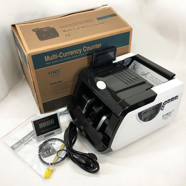 Счетная машинка для денег, счетчик банкнот Bill Counter GR-6200 c детектором UV, проверять деньги 00012550 фото