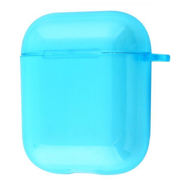 Чохол для AirPods силіконовий яскраво-синій 00023759 фото