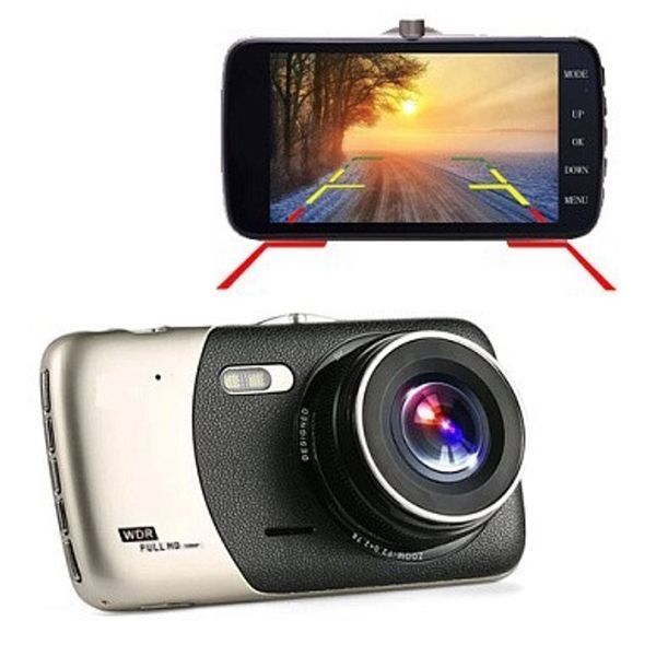 Автомобільний відеореєстратор X600 LCD 4 Angel Lens камери 1080P Full HD TF 00016802 фото