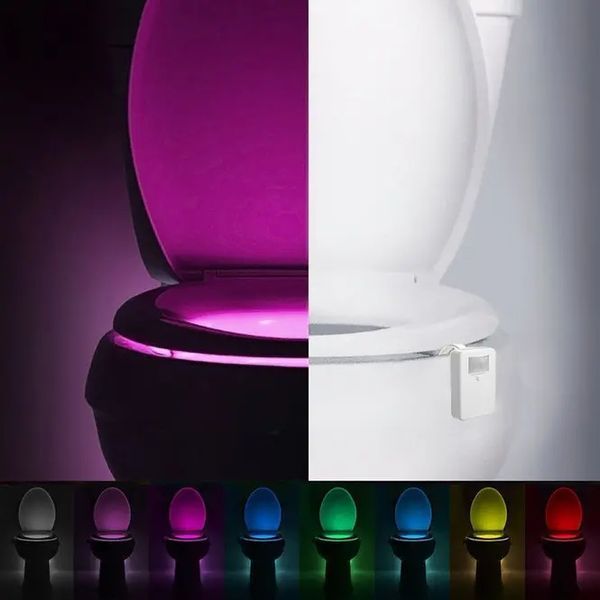 Led подсветка для унитаза с датчиком движения TOILET Light Bowl 00013862 фото