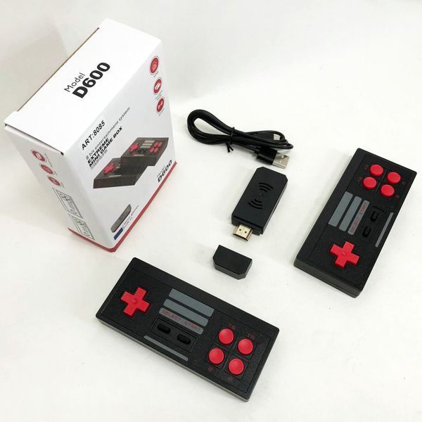 Приставка игровая Mini Game Box D600 HDMI игровая консоль, приставка 8 бит для детей, приставки денди 00015803 фото