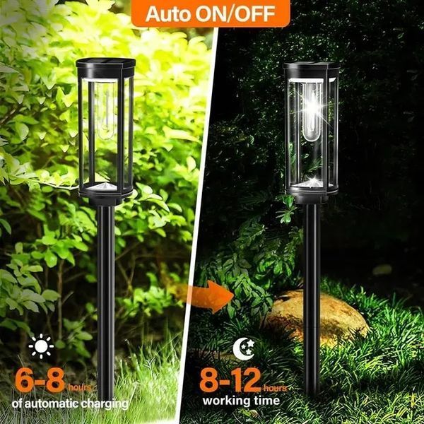 Комплект светильников для газона Solar Lawn Light Shinedo Y246 warm white комплект 2 шт 00012933 фото