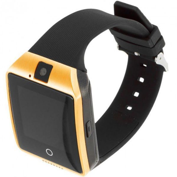 Смарт-годинник Smart Watch Q18. Колір: золотий 00022450 фото