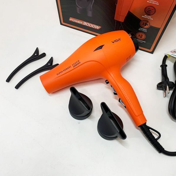 Фен VGR V-406 ORANGE 3000Вт 00015419 фото