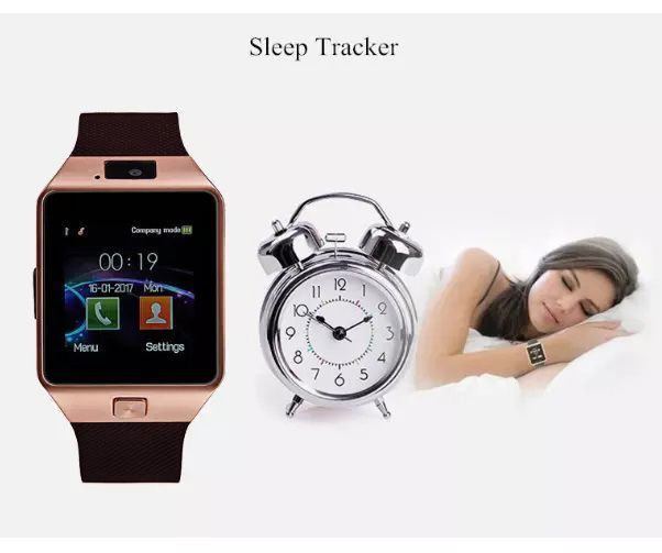 Смарт-годинник Smart Watch Q18. Колір: золотий 00022450 фото