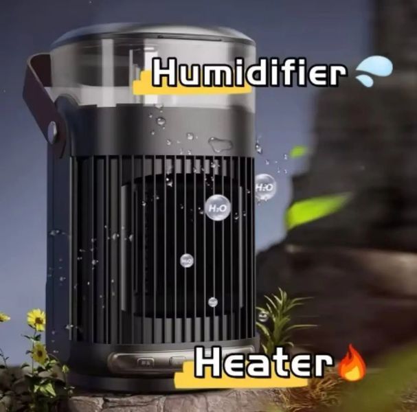Портативний обігрівач з зволожувачем повітря Healting Humidifier 00018500 фото