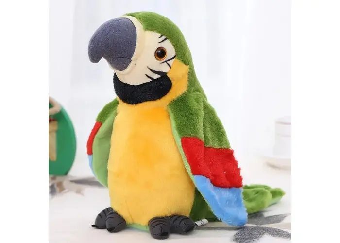 Інтерактивна іграшка електронний папуга Parrot Talking 00016421 фото