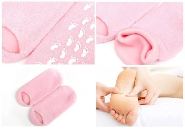Увлажняющие гелевые носки SPA Gel Socks 00015781 фото