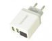 Адаптер (А-14) 220v 2 usb with digital display CX QC03 00017495 фото 2