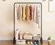 Одинарная стойка для одежды черного цвета Double floor Hanger 00013813 фото 1