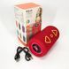 Bluetooth колонка портативна TG656 FM-радіо, акумуляторна колонка для музики. Колір: червоний 00017242 фото 4
