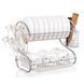Стойка для хранения посуды kitchen storage rack, сушилка для посуды 00021816 фото 2
